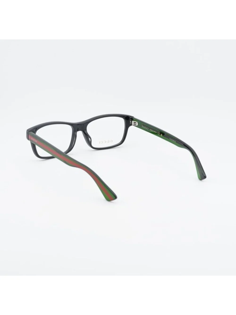 Gucci GG0006OAN 002 Eyeglasses Black 55mm Rectangle Frame